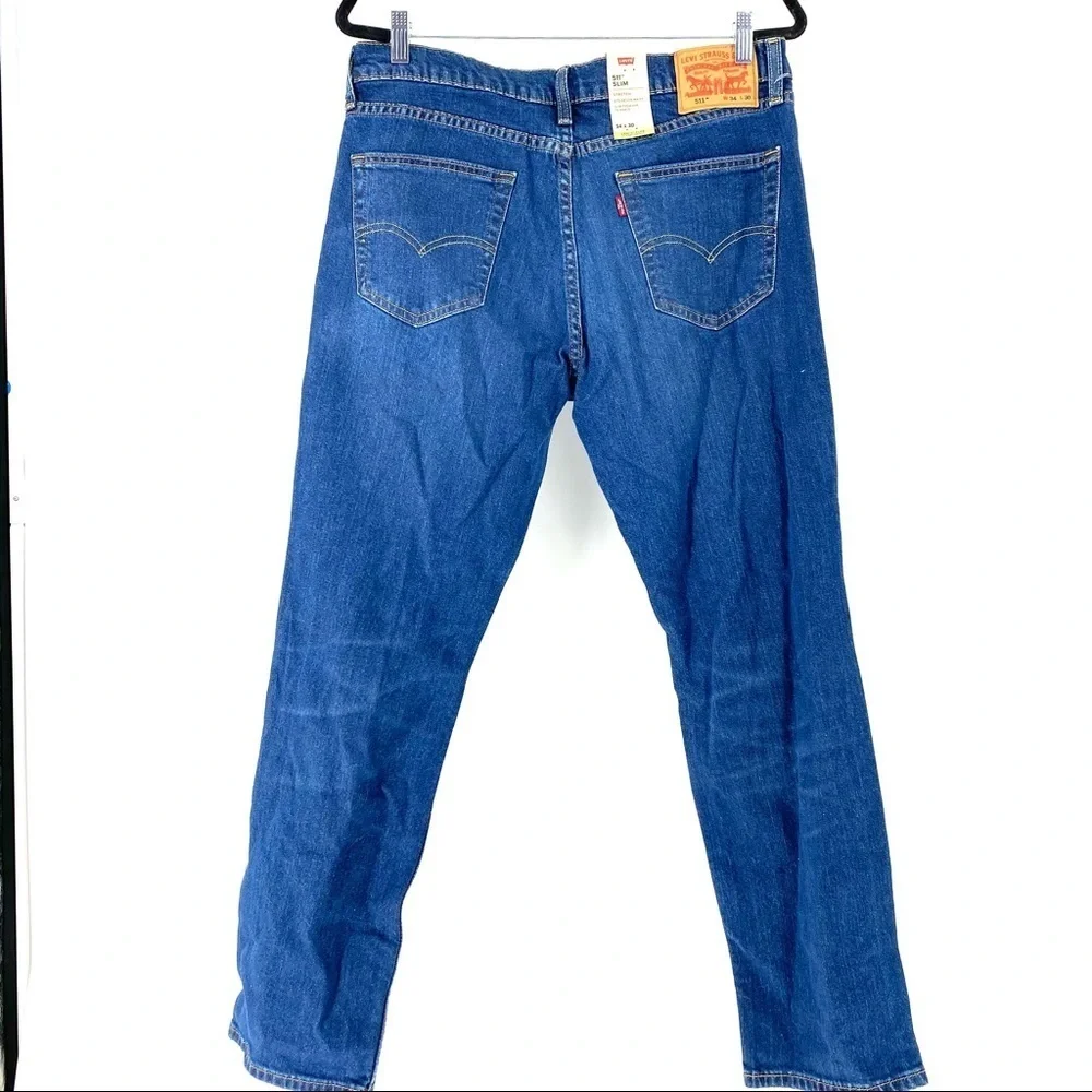 Levi's Men's 511 Slim Fit Ripped Flex Jeans